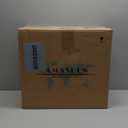 17-Inch Undermount Bathroom Sink, White Ceramic Rectangular Vanity Sink with Overflow, Modern Under Counter Lavatory Basin for Bathroom Vanity, UB-06 (17" x 13")