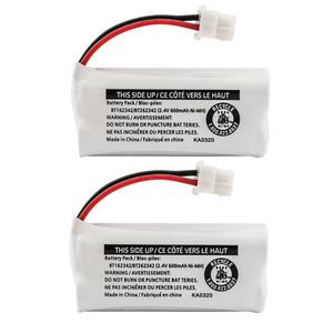 RocketBus 4 BK-40AAABU 1.2V 400mAh Ni-MH Rechargeable Battery Packs for Panasonic Cordless Phone System BK40AAABU