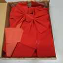 JOYIN 12 Pack Christmas Red Velvet Bows, 16" Long by 9" Wide Decorative Christmas Bows for Wreath Garland Christmas Tree Decor, Indoor Outdoor Holiday Decorations (Medium)