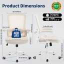 Ergonomic Office Chair Desk Chair with Adjustable Lumbar Support