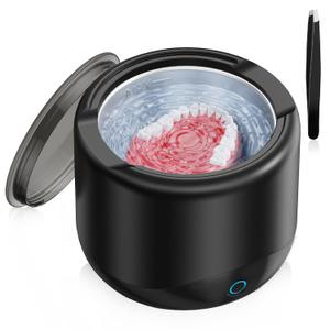Retainer Cleaner for Denture: Ultra Sonic Dental Cleaning - Mouth Guard Cleaner for Aligner at Home in The Bathroom 220ML