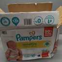 Pampers Sensitive Baby Wipes, Water Based, Clinically Proven, Hypoallergenic, and Unscented for Babies, 1344 Wipes Total (16 Flip-Top Packs) 