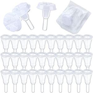 Geiserailie 30 Pieces Condom External Catheters Disposable Male External Catheter for Men Medium, Self Adhering Style(29 mm)