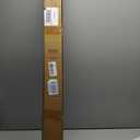Tension Rod 51-145Inch, Extra Long Curtain Rod No Drilling for Window or Bathroom, Outdoor Curtain Rods for Patio, Easy to Install, Never Rust, Rod Diameter 1.26 Inches-White