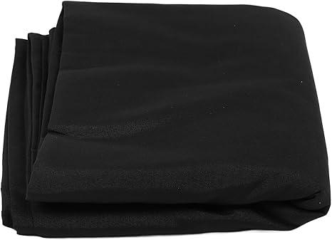 Black Backdrop Background for Photography, High Density Polyester Fabric Pure White Black Photo Backdrop Curtain Screen Collapsible Seamless for Photoshoot Portraits (3x2m) 