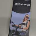 Bike Mirror Handlebar Mount 360 Adjustable 2pcs, Accessories Bike Side Mirror, E Bike Mirrors for Handlebars, Scooter Mirrors for Handlebars with Scratch Resistant Glass, E Bike Rear View Mirror