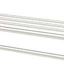 24 Inch Bathroom Towel Rack Towel Bar Towel Shelf Brushed Nickel Stainless Steel and Zinc Alloy Wall Mount 1pc for House Lavatory and Hotel