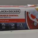 BLACK+DECKER Variable Control Compact Iron, TrueGlide Premium Nonstick Soleplate, Ergonomic Mist/Steam Burst, Red