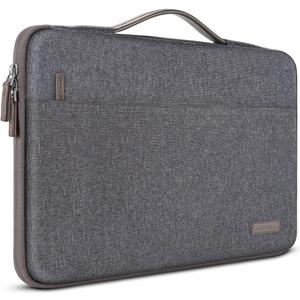 DOMISO 17.3 inch Laptop Case Sleeve Protective Cover Compatible with 17.3 inch HP Pavilion Envy 17/Lenovo IdeaPad/Acer/ASUS/Dell/Alienware/LG Gram,Water Resistant Computer Bag with Handle,Dark Grey
