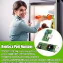 W11629974 Refrigerator Ice Maker Sensor Control Boards Kit Compatible with WhirlpoolKitchenAidMaytagViking DesignerJenn AirKenmore RefrigeratorReplace W11629974W11629973AP7205486