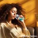 for oneplus 15 case Marble Slim Anti-Drop Shockproof Protective Soft Shockproof Clear Phone Protective Covers 6.87 Inch (Alpine Lake with Holder)