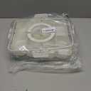 Bandesun Divided Serving Tray with Lid and Handle - Snackle Box Charcuterie Container for Portable Snack Platters - Clear Organizer for Candy, Fruits, Nuts, Snacks - Perfect for Party, Entertaining