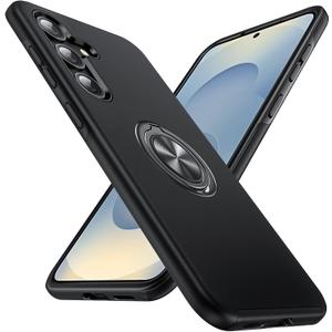 Anqrp Designed for Samsung Galaxy S25 Case, Built-in [15Ft Drop Protection][Heat Dissipation] Shockproof Military Grade Protection,for Samsung Galaxy S25 Case,Black