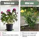 VICAMB 2 Pack Large Peony Cages and Supports,23.2" H X 13.4" D Metal Peony Support Rings,Tall Plant Support Garden Stakes for Outdoor Plants and Other Flopping Flowers