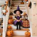 SelfTek Goose Outfit for 23" Cement Lawn Porch Goose - Goose Costume for 23" Lawn Goose Statue with Sunglasses, Porch Goose Clothes for Yard Lawn Garden Decor