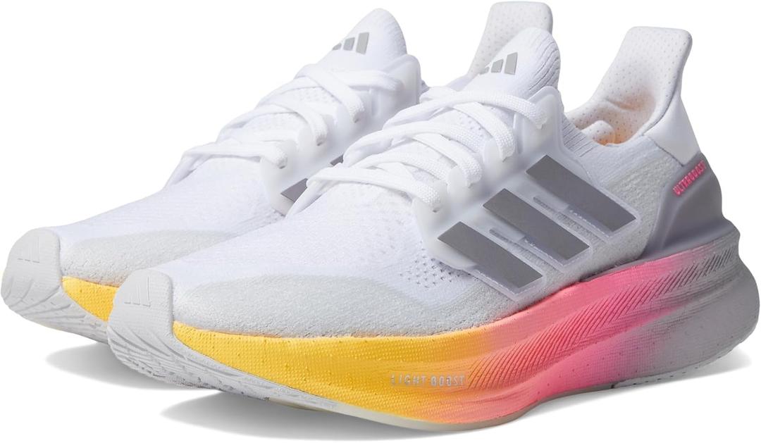 adidas Women's Ultraboost 5 Running Sneaker (6, White/Glory Grey/Lucid Pink) adidas Women's Ultraboost 5 Running Sneaker (6, White/Glory Grey/Lucid Pink)