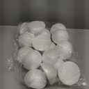 BESTOYARD 20Pcs Floral Foam Half Sphere, 4 Inch Styro Foam Balls for Artificial Flowers, White Round Arrangement Supplies, Bouquet Holder for Wedding, Plant Bouquet