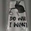 Cat Kitchen Towels Funny Tea Towels Cat Hand Towels for Cat Lovers Cat Dish Towels for Kitchen Cat Kitchen Towel Decorative Set of 4 Cat Bathroom Accessories Housewarming Gifts for Women