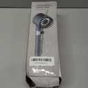 High Pressure Filtered ION Shower Head with 5-Stage Filtration & Hose Turbo Handheld Shower for Hard Water, Adjustable Spray Settings, Water-Saving Rain Spa Experience (Gray)