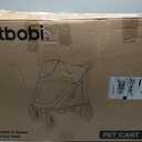 Petbobi Dog Stroller for Large Medium Dogs up to 80 lbs, Dual Entry