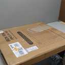 Baby Gate for Stairs & Doorways - Fits Openings 26 to 43 Inches Wide (Must Drill to Install) | 29" Extra Tall with No Bottom Bar | One-Handed Auto-Close Walk-Thru Gate for Kids & Pets, White