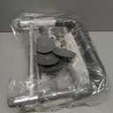 Delog Toilet Safety Rails 300 lb - Adjustable Toilet Safety Frame & Rails, Toilet Safety Rail for Elderly Adults, Toilet Handles for Seniors, Toilet Bars for Elderly & Handicap (Gray)