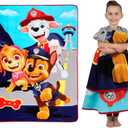 Franco Kids Bedding Super Soft Plush Micro Raschel Blanket, 62 in x 90 in, Paw Patrol