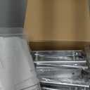 Barydat 50 Pack Self Stick Push Pull Helper Stick on Drawer Pulls ABS Plastic Adhesive Door Cabinet Handles Peel and Sticks Cabinet Handles for Kitchen Sliding Door Furniture(Silver)