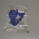SEAUR Men's Bikini Thongs Panties Bugle Pouch G String Underwear Low Rise T Back Briefs with Tassel (Blue, XL)