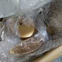 Bunny Table Lamp Golden Resin Rabbit Nightstand Light with Fabric Shade Bedside Table Light Living Room Decoration