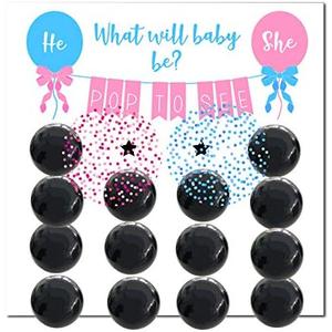 Rool Gender Reveal Games Ideas Gender Reveal Balloon Dart Games for Party Supplies Pack Powder