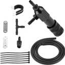 Manual Boost Controller Kit, 1-30 PSI Car Universal Adjustable Turbo Charger Closed Loop Turbo Engine Controller