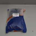 RENERSHOW Layered Short Bob Wig with Bangs Brown with Silver Highlight Medium Length Wigs for Women Heat Synthetic Wig (Average Size,12inch)