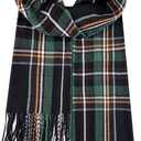 Umjetnost Soft Cashmere Feel Winter Scarf for Women Fashion Plaid Warm Long Blanket Scarves Pashmina Shawls and Wraps