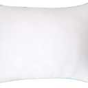 Sealy Clean Luxury Bed Pillow, Soft, Breathable, 100% Cotton Cover, Hypoallergenic EverFluff Fiberfill, Antimicrobial, Temperature Balancing, Machine Washable, King, White -2 Pack
