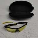 iLumen8 BEST Shooting Glasses UV Blacklight Yellow Vision Safety Eye protection (1 Pair)
