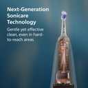 Philips Sonicare 5950 Series Electric Toothbrush with Pressure Sensor, SmarTimer, BrushPacer, 6 Brushing Settings, 21-Day Runtime, Travel Case, Light Pink, HX7132/03