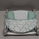 Ingenuity Foldaway 2-Position Bather, 2-Position Bath Support for Sink or Bathtub, for Ages 0-6 Months, Up to 20 Pounds (Green)