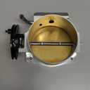 102mm Throttle Body for LS1 LS2 LS3 LS6 LS7 LSX LS 4 Bolts Drive by Cable without TPS IAC Aluminum Silver HTRACING