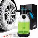 70oz Foam Sprayer, Hand Pump Foaming Sprayer with Adjustable Nozzle, Pressure Foam Spray Bottle for Car Washing, Auto Detailing, Home Cleaning, Pet Bathing and Garden Care