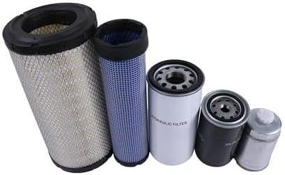 Filter Kit 006000789F1 006008803F1 006000790F1 006006648D1 000013427P04 Compatible With Mahindra 5525 2WD-T3 6525 2WD-T3 Tractors