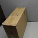 Durent Lighting Black and Gold Chandelier, Modern 4 Light Chandelier Light Fixture with Cage Shape for Dining Room, Bedroom, Living Room, Kitchen Island and Foyer