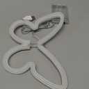 COOLHIYA 2pcs 2pcs Butterfly Neon Light Wall Decor LED Neon Sign for Bedroom Nursery Blue Pink LED Night Lamp Decorative Butterfly Shaped Glow