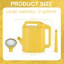 2 Gallon Watering Can for Indoor Plants, Garden Watering Cans for Outdoor Plant House Flower, Modern Plant Watering Can Large Long Spout with Sprinkler Head
