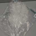 50 Pcs White Christmas Tree Picks and Sprays Xmas Tree Topper Glitter Pine Twigs Faux Glittery Branch Stems for Christmas Vase Wreath Decoration DIY Craft Supplies