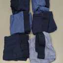 Hanes Men's Underwear Briefs Ultimate Comfortsoft Moisture-Wicking Tagless Cooling Multipack (X-Large, Navy/Blue)