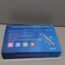Portable Handheld Facial Skin Therapy Wand Machine with 4 Different Electrode Glass Tube Accessory Attachment