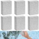 6PCS Swimming Pool Pumice Stone for Cleaning Tiles,Stone Cleaning Block,Scour Stone to Remove Stains,Rust,Lime from Swimming Pool/Spa Tile Grout Concrete