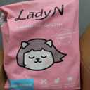 Lady N Granular Tofu Cat Litter Mini-Pellet Compatible with Automatic Self Cleaning Cat Litter Box, Strong Clumping, Low Dust, Activated Charcoal Odor Control 18lb