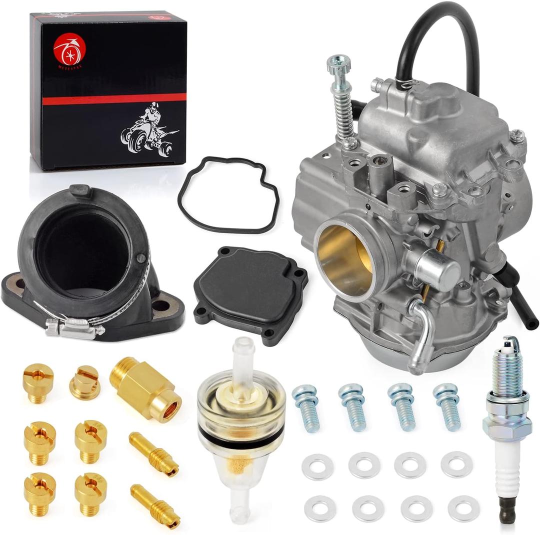 Carburetor Carb & Intake Manifold Boot For Polaris Sportsman 500 96-98 Sportsman 500 6x6 NO HO 2000-2008 Big Boss 500 Magnum 425 500 Ranger 400 Sportsman 335 1995-2003